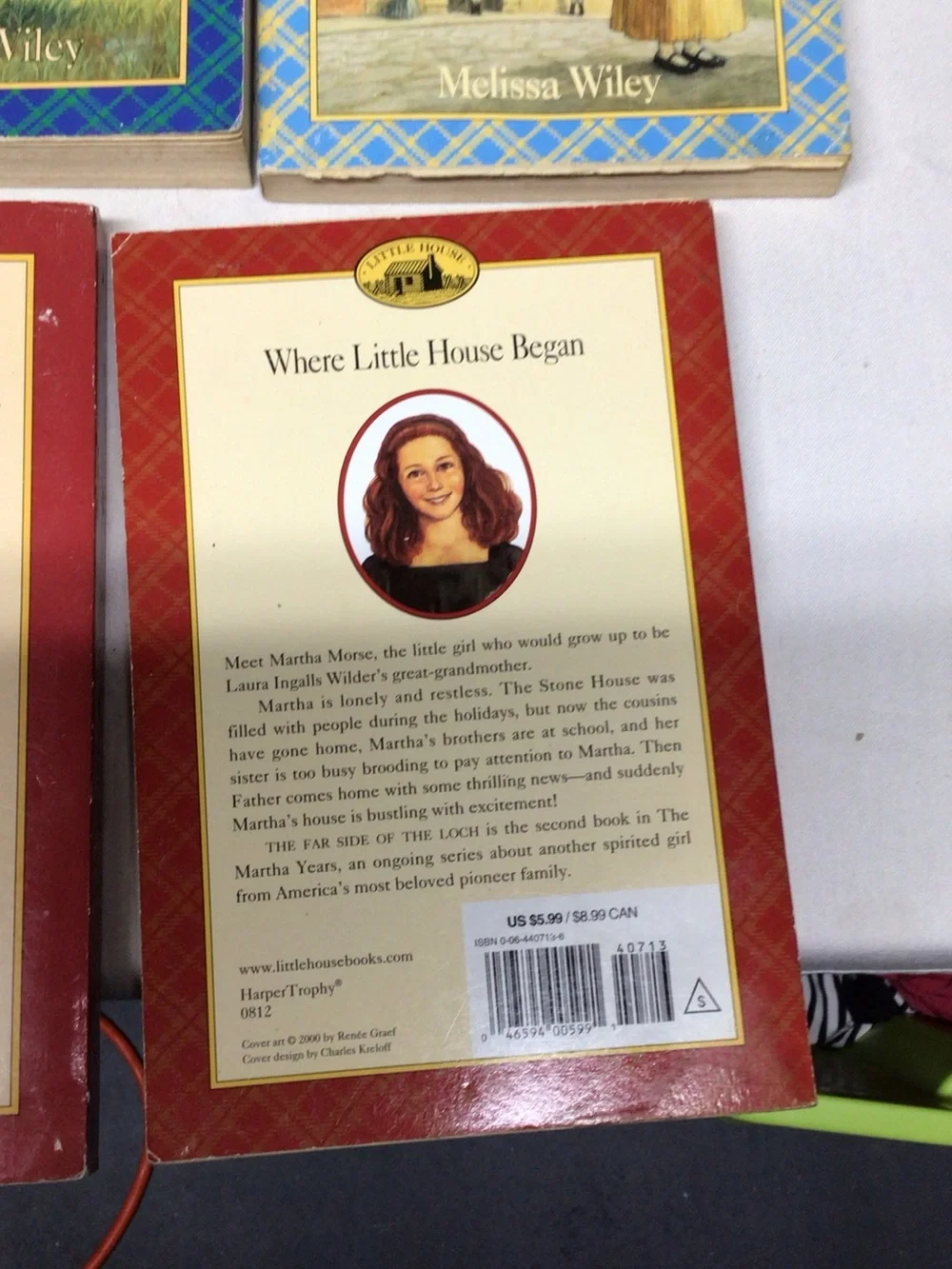 The Martha Years Paperback Book Set - Blue and Red Covers
